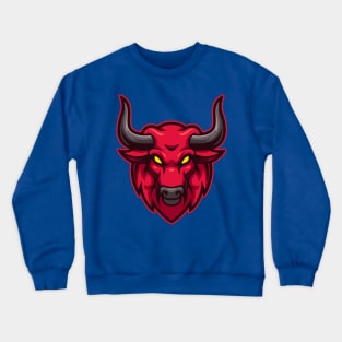 Demon bull Crewneck Sweatshirt